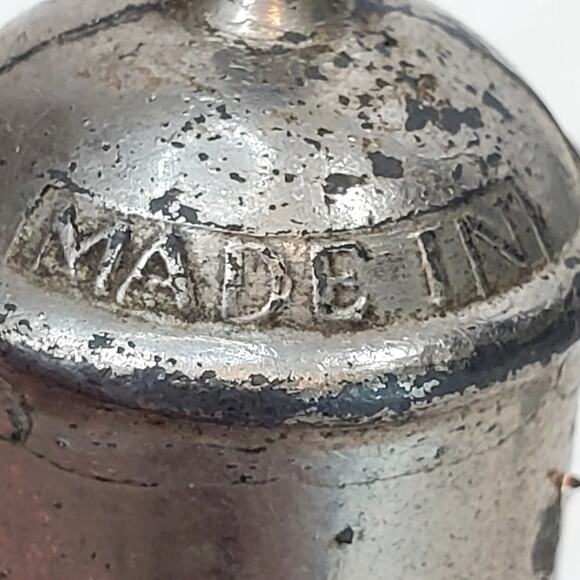 Metal Whistle Train Conductor, Ship, Police Made in Japan 4 3/4" - Picture 6 of 9